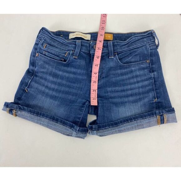 Anthropologie Pilcro and the Letterpress No. 25 Jean Shorts Stet Mid – Size 25 - Picture 2 of 8